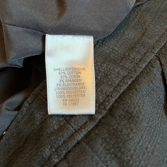 Banana Republic Black Cotton Mini Skirt with Pockets Size 8 - Picture 3 of 6